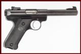 RUGER MK-II TARGET 22LR USED GUN INV 209206 - 1 of 2