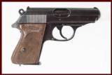 WALTHER PPK 7.65MM USED GUN INV 209273 - 1 of 2