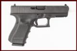 GLOCK 19 GEN4 9MM USED GUN INV 209297 - 1 of 2