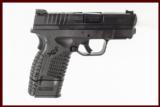 SPRINGFIELD ARMORY XDS-9 9MM USED GUN INV 209295 - 1 of 2
