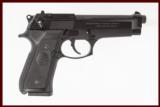 BERETTA 92FS 9MM USED GUN INV 209508 - 1 of 2