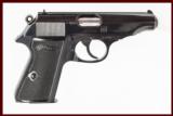 WALTHER PP 7.65MM USED GUN INV 209244 - 1 of 2