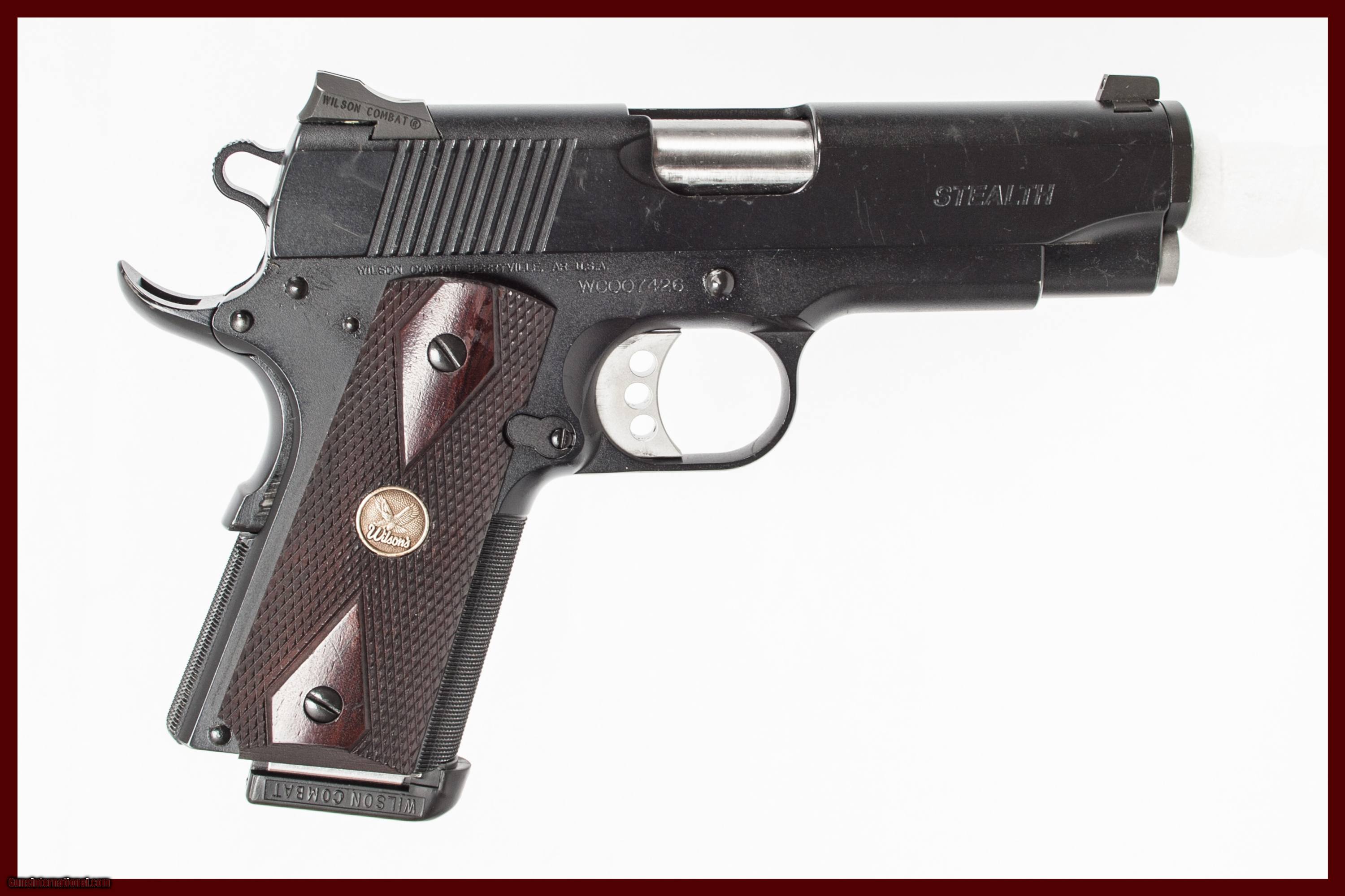 WILSON COMBAT 1911 STEALTH 45ACP USED GUN INV 209953