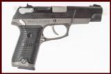 RUGER P89 9MM USED GUN INV 210256 - 1 of 2