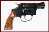SMITH AND WESSON MODEL.36 38SPL USED GUN INV 210279 - 1 of 2