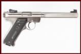 RUGER MK-II TARGET 22LR USED GUN INV 210407 - 1 of 2