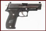 SIG P226 SS 9MM USED GUN INV 210549 - 1 of 2