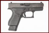 GLOCK 42 380ACP USED GUN INV 210716 - 1 of 2