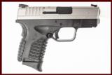 SPRINGFIELD ARMORY XDS-9 SS 9MM USED GUN INV 210713 - 1 of 2