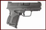 SPRINGFIELD ARMORY XDS-9 9MM USED GUN INV 210711 - 1 of 2
