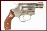 SMITH AND WESSON 60 38SPL USED GUN INV 211550 - 1 of 2