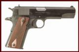 COLT 1911 GOVERNMENT 45ACP USED GUN INV 211632 - 1 of 2
