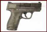 SMITH AND WESSON M&P-9 SHIELD 9MM USED GUN INV 211646 - 1 of 2