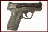 SMITH AND WESSON M&P SHIELD 9MM USED GUN INV 211946 - 1 of 2