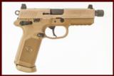 FNH FNX45 TACTICAL 45ACP USED GUN INV 212186 - 1 of 2