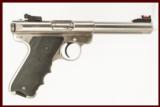 RUGER MK-II TARGET 22LR USED GUN INV 212225 - 1 of 2