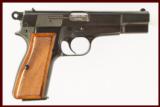 BROWNING HI POWER T 9MM USED GUN INV 212458 - 1 of 2