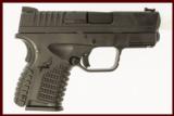 SPRINGFIELD ARMORY XDS 9MM USED GUN INV 212377 - 1 of 2