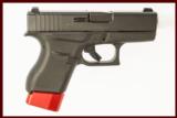GLOCK 43 9MM USED GUN INV 212548 - 1 of 2