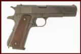 REMINGTON RAND 1911 45ACP USED GUN INV 212556 - 1 of 2