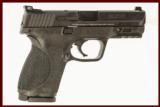 SMITH AND WESSON M&P9 2.0 9MM USED GUN INV 212856 - 1 of 2
