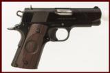 COLT 1911 OFFICER 45ACP USED GU INV 212989 - 1 of 2