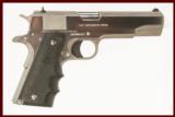 COLT 1911 GOVERNMENT 38SUPER USED GUN INV 213145 - 1 of 2