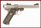 RUGER MK-III TARGET 22LR USED GUN INV 213309 - 1 of 2