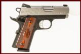 SPRINGFIELD ARMORY EMP 9MM USED GUN INV 212021 - 1 of 2