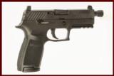 SIG P320 CARRY 9MM USED GUN INV 213637 - 1 of 2