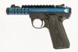 RUGER 22/45 LITE BLUE 22LR USED GUN INV 213630 - 2 of 2