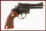 SMITH AND WESSON 586 357MAG USED GUN INV 213883 - 1 of 2