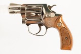 SMITH AND WESSON MODEL 36 38SPL USED GUN INV 213887 - 2 of 2