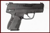 SPRINGFIELD ARMORY XDE 45ACP USED GUN INV 210417 - 1 of 2