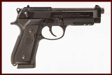 BERETTA 92A1 9MM USED GUN INV 214737 - 1 of 6