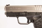 SPRINGFIELD ARMORY XDS 45 ACP USED GUN INV 214850 - 5 of 7