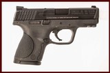 SMITH & WESSON M&P 40C 40 S&W USED GUN INV 214695 - 1 of 5