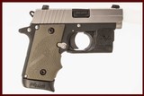 SIG SAUER P238 380 ACP USED GUN INV 213064 - 1 of 5