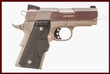 COLT DEFENDER LIGHTWEIGHT 1911 45 ACP USED GUN INV 214475 - 1 of 5