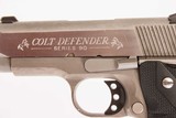COLT DEFENDER LIGHTWEIGHT 1911 45 ACP USED GUN INV 214475 - 4 of 5