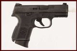 FNH FNS-9C 9MM USED GUN INV 215024 - 1 of 7