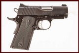 KIMBER ULTRA TLE II 45 ACP USED GUN INV 214397 - 2 of 6