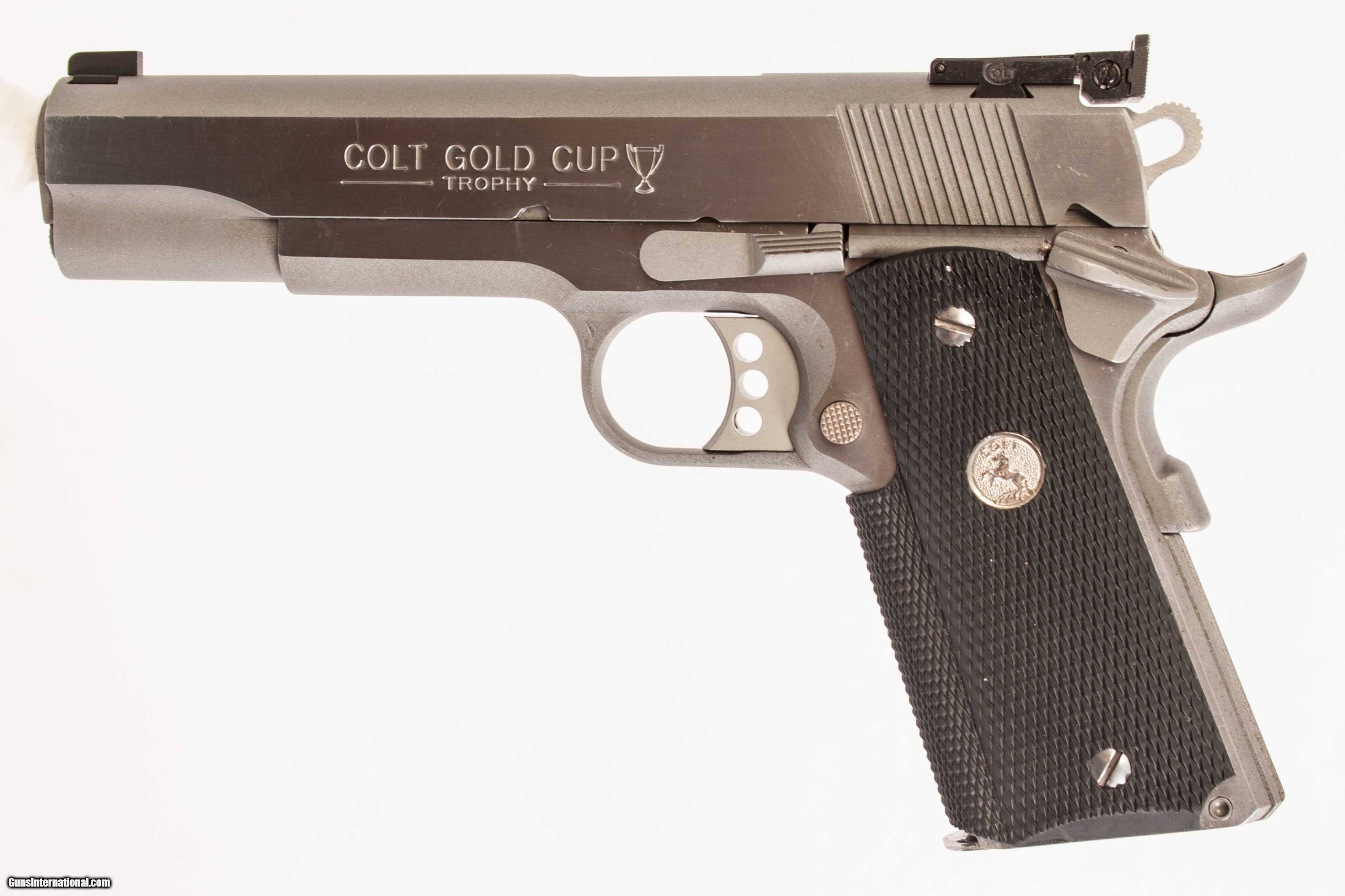 Colt 1911 Gold Cup Trophy 45 Acp Used Gun Inv 214427
