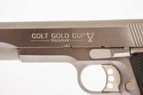 COLT 1911 GOLD CUP TROPHY .45 ACP USED GUN INV 214427 - 4 of 6