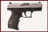 WALTHER CCP 9MM USED GUN INV 213095 - 1 of 9