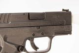 SPRINGFIELD ARMORY XD-40 SUB COMPACT MOD 2 40 S&W USED GUN INV 215275 - 3 of 7