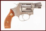 SMITH & WESSON MODEL 60 .38 SPL USED GUN INV 215297 - 1 of 5