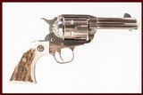RUGER NEW VAQUERO 44 MAG USED GUN INV 215347 - 1 of 7