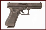 GLOCK 17 GEN 4 9MM USED GUN INV 215359 - 1 of 6