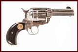 RUGER VAQUERO BIRDSHEAD 45 LONG COLT USED GUN INV 214478 - 1 of 6